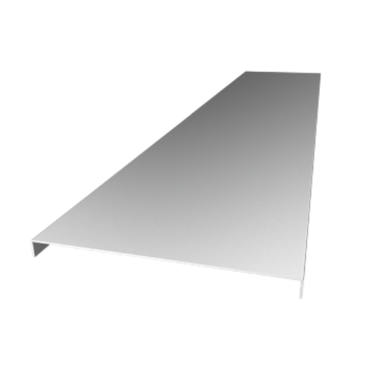 Imagine Capac Jgheab Metalic 200x15mm