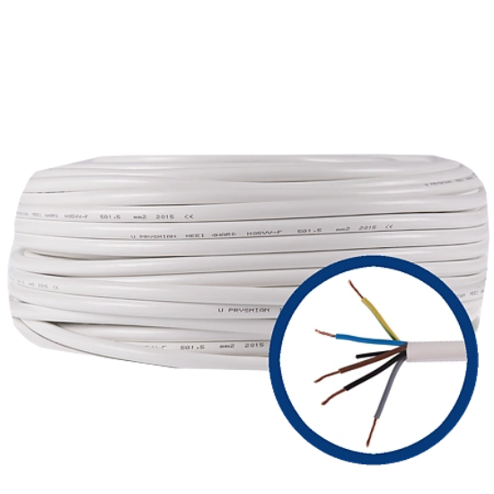 Imagine Cablu electric MYYM 5x1.5 mm²