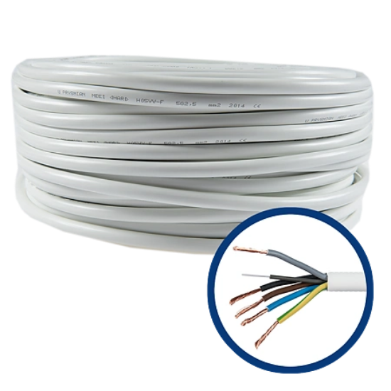 Imagine Cablu electric MYYM 5 x 2.5 mm², cupru