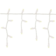 Imagine Ghirlandă extensibilă, 180 LED, Alb Cald, Cablu Alb, 5 x 0,7m