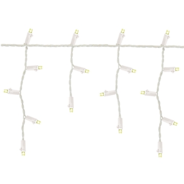Arată detalii pentru Ghirlandă extensibilă, 180 LED, Alb Cald, Cablu Alb, 5 x 0,7m Imagine Ghirlandă extensibilă, 180 LED, Alb Cald, Cablu Alb, 5 x 0,7m
