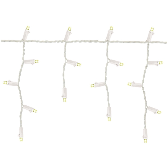 Imagine Ghirlandă extensibilă exterior , 180 LED, Alb Cald, Cablu Alb, 5 x 0,7m 30-191806