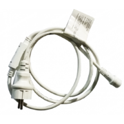 Imagine Cablu de alimentare cu stecher alb 3m S-OUT