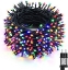 Imagine Șir extensibil 50 LED multicolor cu cablu alb 5m S-OUT