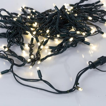Arată detalii pentru Șir luminos, 100 LED-uri de 5mm, cablu verde, LED-uri Daylight la fiecare 10 cm Imagine Șir luminos, 100 LED-uri de 5mm, cablu verde, LED-uri Daylight la fiecare 10 cm
