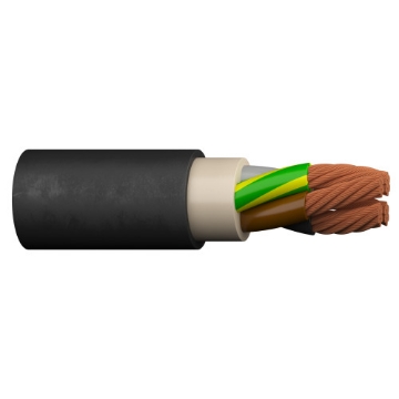 Arată detalii pentru Cablu flexibil din cupru MCCG 5x1,5 mm² cu manta de cauciuc reticulat Imagine Cablu flexibil din cupru MCCG 5x1,5 mm² cu manta de cauciuc reticulat