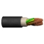 Imagine Cablu flexibil din cupru MCCG 5x1,5 mm² cu manta de cauciuc reticulat