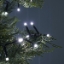 Imagine Șir luminos, 100 LED Alb natural, 230V, Interconectabil, IP67, cu cablu verde 1,5 m