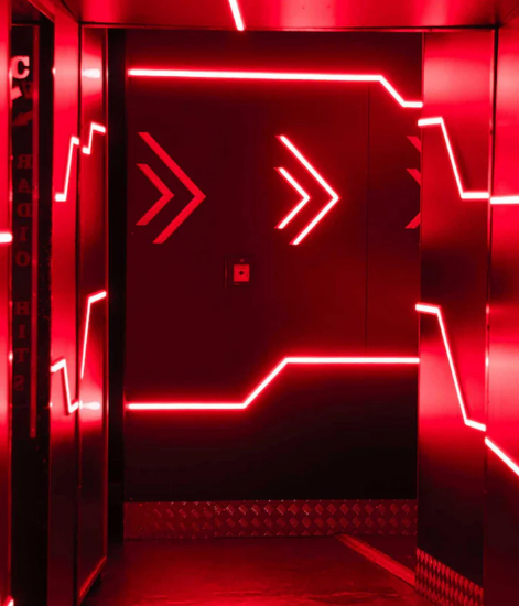 Imagine Furtun LED Neon Flex 220V, 8W/m, IP65, Roșu,Rola de 50Ml