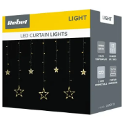 Imagine Cortina cu stele alb cald, Rebel, ZAR0570