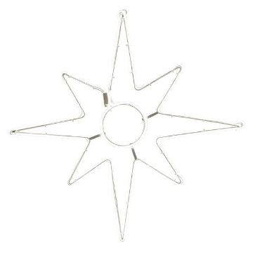 Arată detalii pentru Steaua din Betleem, bandă luminoasă tip neon, 75 cm, cablu de alimentare 1 m, IP44 (fără ștecher) Imagine Steaua din Betleem, bandă luminoasă tip neon, 75 cm, cablu de alimentare 1 m, IP44 (fără ștecher)