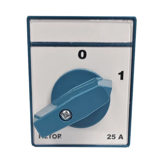 Imagine Întrerupător circular 3x25A 0-1 MT 019