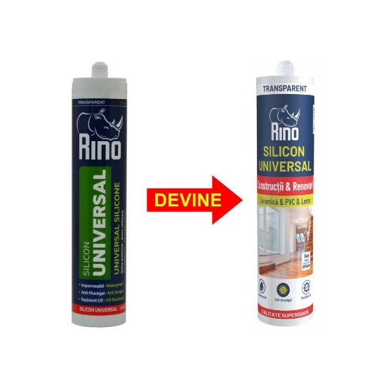 Imagine Silicon Universal Transparent 280 ml Rino