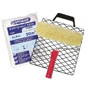 Imagine Set Rolă din poliacril 240mm, cu grătar din PVC și folie de protecție