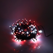 Imagine Șir iluminat festiv Nano LED Retlux 150 LED 20m IP44 roșu și alb rece