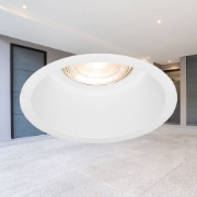 Imagine Carcasă albă rotundă pentru GU10 Tetra-CF