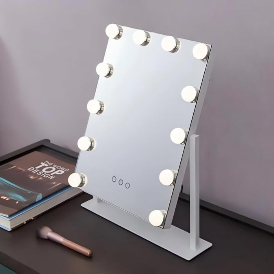 Imagine Oglindă LED Makeup 30x40 Dimabilă CCT cu Întrerupător Touch DY3041-12 11W