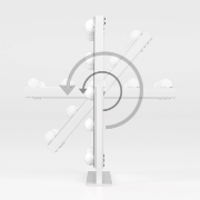 Imagine Oglindă LED Makeup 30x40 Dimabilă CCT cu Întrerupător Touch DY3041-12 11W