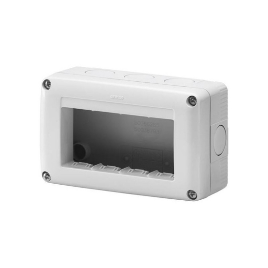 Imagine Doză aparataj modular Gewiss 4 module IP40  GW27004