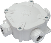 Imagine Doză de ramificație PT (+) IP67 cu 4 presetupe Ø16mm 39-089