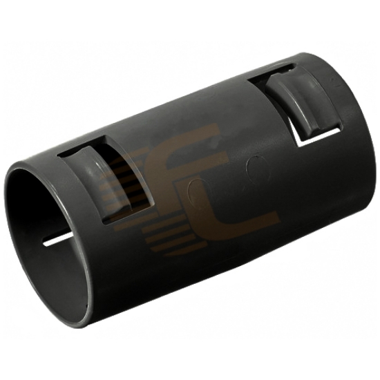 Imagine MUFA PVC EXTRO Cupla tub rigid, negru, HF, stabilizat UV, cu autostingere, D25