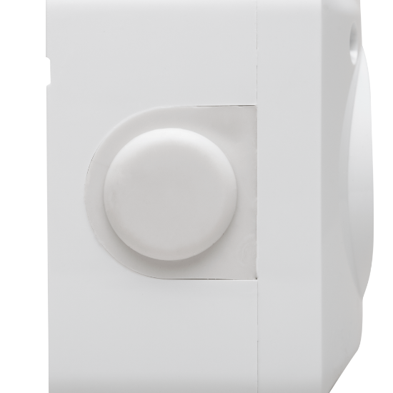 Imagine Priză simplă cu CP PT Alsu Alb