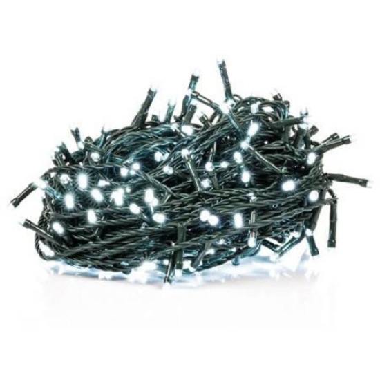 Imagine Sir iluminat festiv 20 m alb rece RETLUX