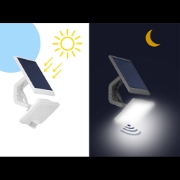 Imagine Proiector solar LED cu senzor PIR 11W 5000K IP54