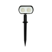 Imagine Proiector solar pe țăruș 2W 200lm 4000K IP65