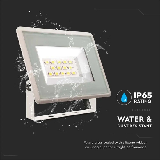 Imagine Reflector LED SMD 10W 4000K IP65 Alb, cip Samsung SKU-428