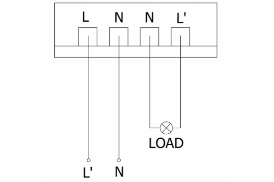 Imagine Senzor de mișcare CR-3 Mini Slim GTV 360° IP20