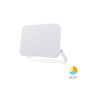 Imagine Proiector LED Slim Braytron 10W 3in1 IP65 Alb