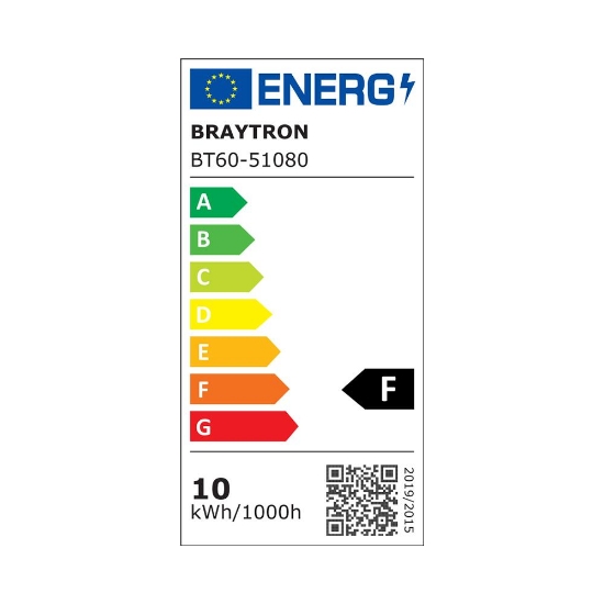 Imagine Proiector LED Slim Braytron 10W 3in1 IP65 Alb