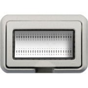Imagine Rama ornament cu suport inclus IP55 modular 4M alb Bticino Living Light