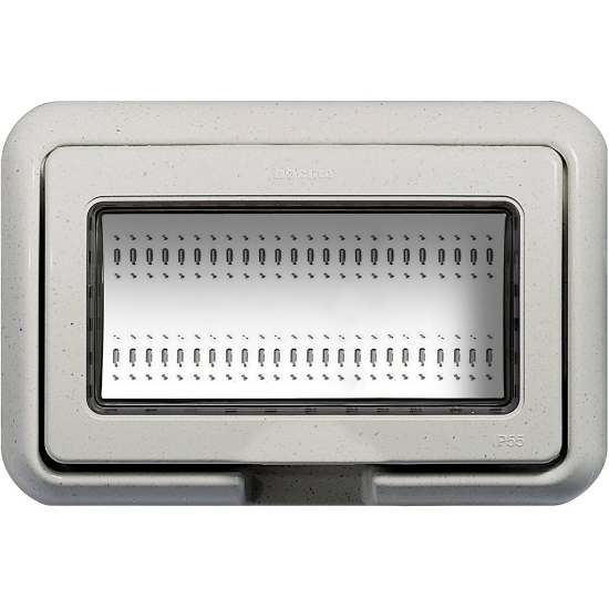 Imagine Rama ornament cu suport inclus IP55 modular 4M alb Bticino Living Light