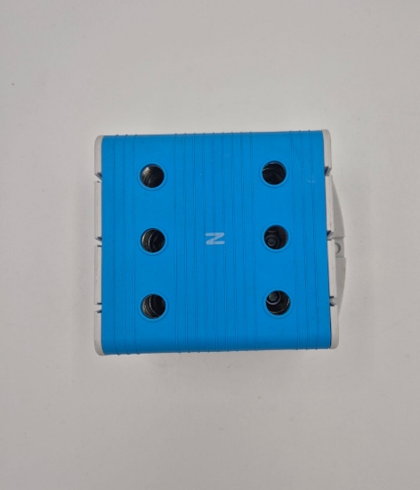 Imagine Clema de conexiune Cu-Al albastră 3P monofazată 3 in - 3 out 35-240 mm²