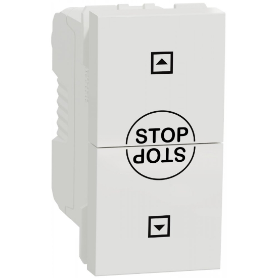 Imagine Întrerupător jaluzele 10A 1M alb