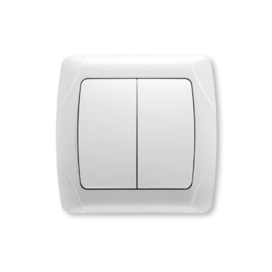 Imagine Întrerupător dublu cap scară Carmen Viko