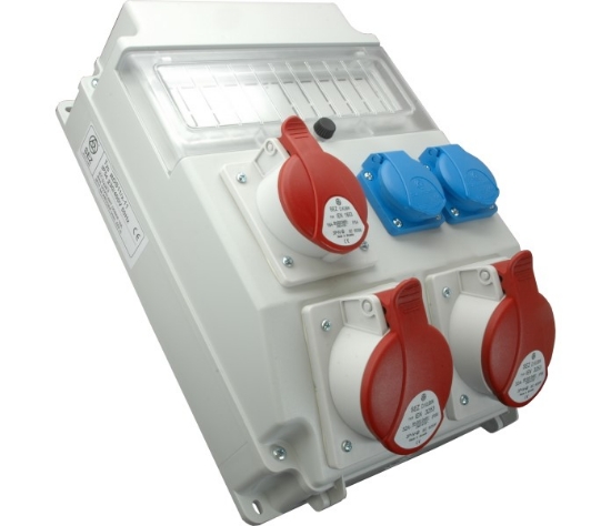 Imagine Panou de distribuție ROS 11*11(5X16A&2 5X32A&2 SCHUKO) 34-1111