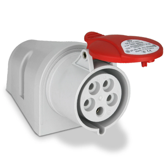 Imagine Priză industrială fixă 5P 32A 400V IP44 IZN 3253