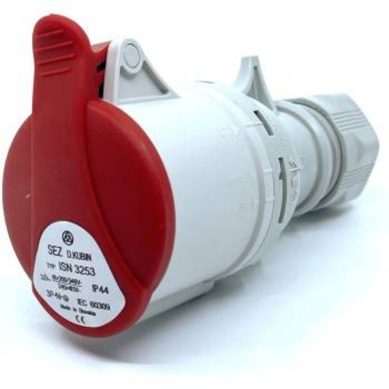 Imagine Priză mobilă industrială 32A 380V 5P IP44