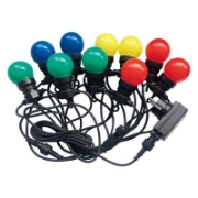 Imagine Șir iluminat festiv IP44 10M 0.5W x 20 RGBY