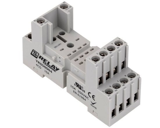 Imagine Soclu pentru relee RS/PT5, terminale cu șurub, 14 poli, 10A