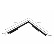 Imagine Proiector LED pe șină magnetică 90 grade 24W