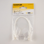 Imagine Element de conexiune flexibilă cu cablu pentru bandă LED, Arelux Xsolis SLS02FC8IP, 221 mm, IP67