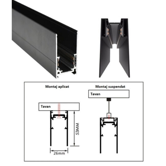 Imagine SINA MAGNETICA 2M APLICAT (II2949)