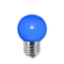 Imagine Bec LED 1W G45 E27 Albastru