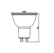 Imagine Bec LED 5W MR16 SMD 360LM 6500K GU10