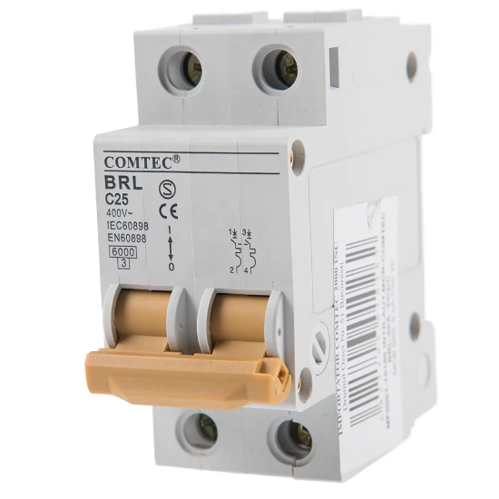 Imagine Întrerupător automat BRL 6kA MCB, Comtec 2P, 25A