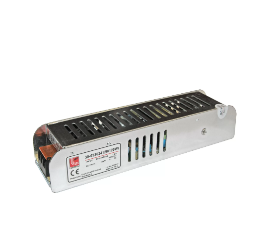 Imagine Transformator pentru bandă LED 230V/24V 120W Aluminiu 05-041/120